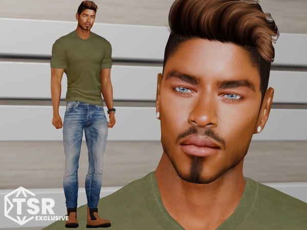 Sims 4 — Adrian Cruz by SimnessZ1 — If you want to have the sim exactly the same as the pictures, please, download the