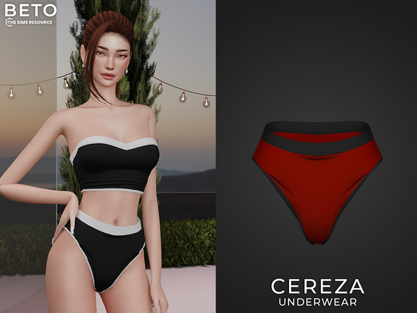 Sims 4 — Cereza (Underwear) by Beto_ae0 — Feminine and minimalist swimsuit, enjoy it
