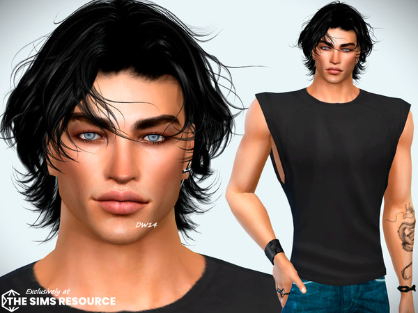 Sims 4 — Rocky Lane by DarkWave14 — Download all CC's listed in the Required Tab to have the sim like in the pictures.