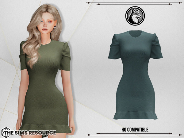 Sims 4 — Clara Dress by ForLima — 8 Colors