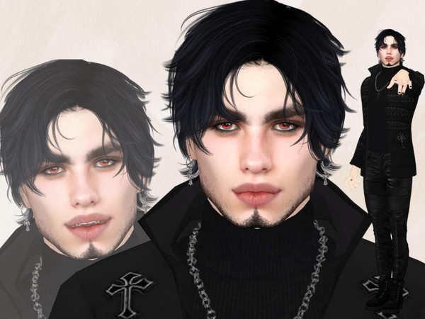 Sims 4 — Adrien Lunsford by grinchk7 — If you want the Sim to look the same as in the pictures you need to download all