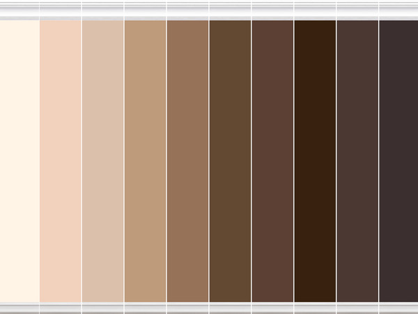 Sims 4 — Plain Wall Series - Beautiful Browns by MDE — Plain wall paints of beautiful brown shades with upper border. 10