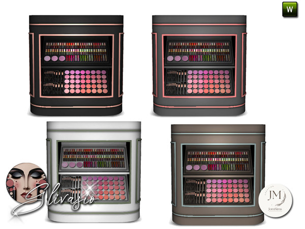 Sims 4 — Glivasio furniture small placeable1 by jomsims — Transform your Sims' routine with the Glivasio set.