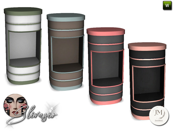Sims 4 — Glivasio furniture3 by jomsims — Transform your Sims' routine with the Glivasio set.