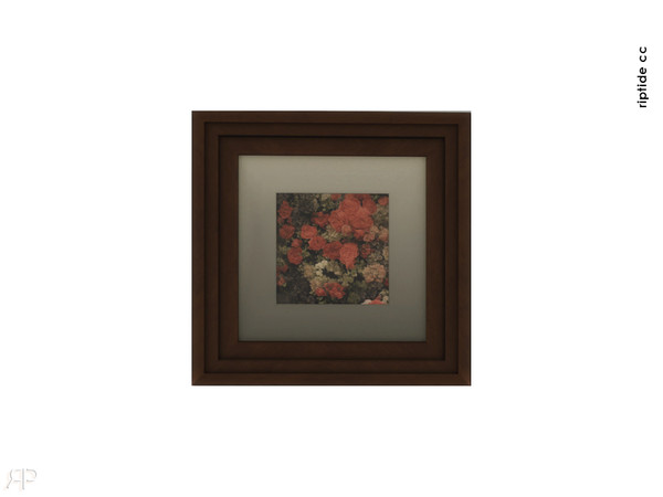 Sims 4 — Riptide CC Wall Stories Sunshine on the Beach by Riptidecc — A curated gallery of seven distinct wall art