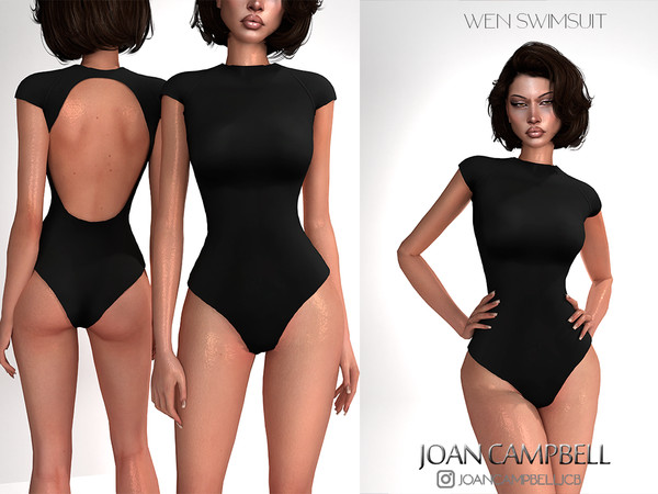 Sims 4 — WEN SWIMSUIT by Joan_Campbell_Beauty_ — 5 swatches Custom thumbnail Original mesh