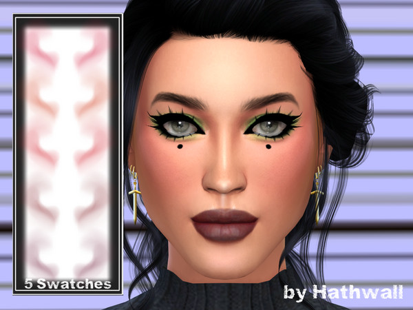Sims 4 — Simple High Blush by hathwall — She's subtle, she's simple, she's stunning!