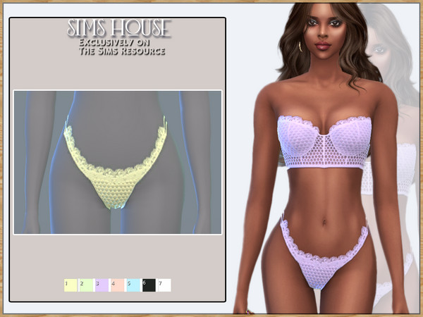 Sims 4 — BOTTOM SET SPRING by Sims_House — BOTTOM SET SPRING