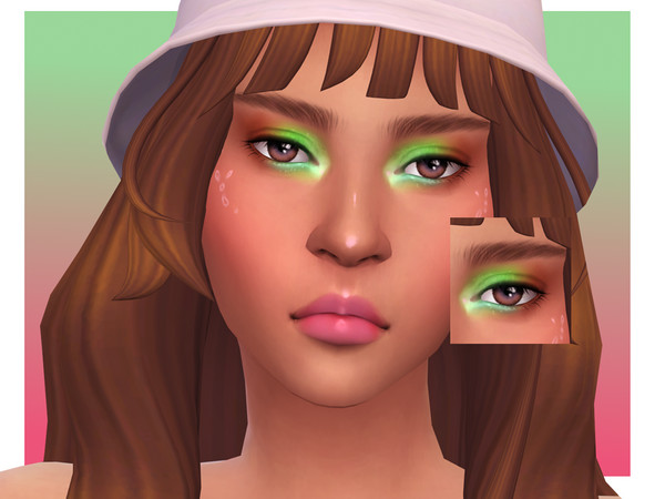 Sims 4 — Late May Eyeshadow by Sagittariah — base game compatible, 8 swatches, properly tagged, enabled for all occults,