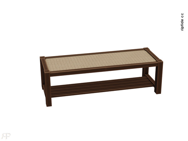 Sims 4 — Riptide CC Coastal Retreat Essentials Chair by Riptidecc — A serene, tropical-inspired collection that blends