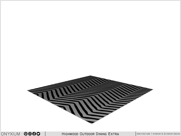 Sims 3 — Highwood Rug by Onyxium — Onyxium@TSR Design Workshop Outdoor And Garden Collection - Belong To The 2025 Year