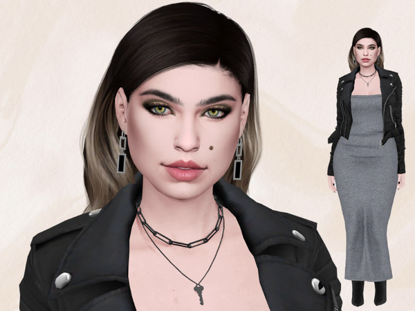 Sims 4 — Julia Rush by grinchk7 — If you want the Sim to look the same as in the pictures you need to download all the CC