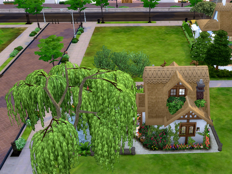 The Sims Resource | THE WILLOW COTTAGE NO CC