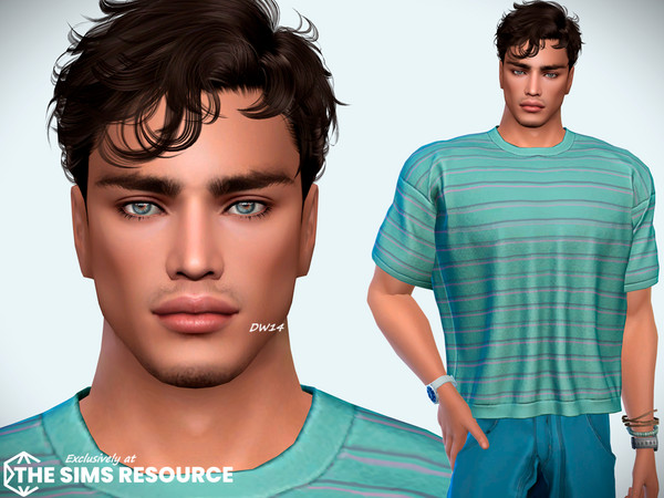 Sims 4 — Guido Monti by DarkWave14 — Download all CC's listed in the Required Tab to have the sim like in the pictures.