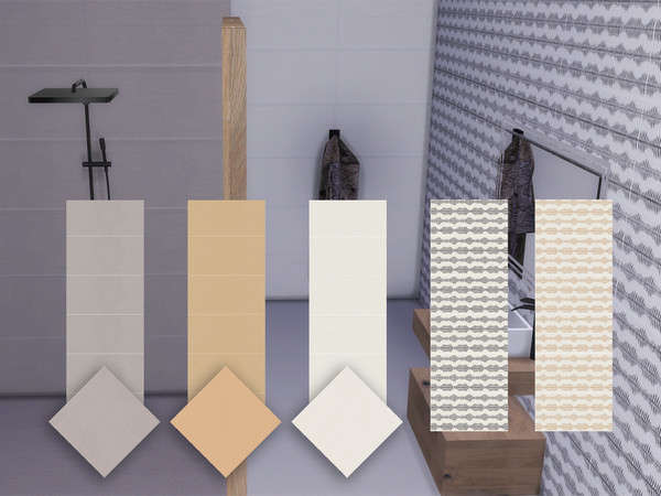 Sims 4 — Apavisa Ethnic floor.package by Sinegosa — Tile from the Apavisa Ethnic collection by Sinegosa Style: Boho,