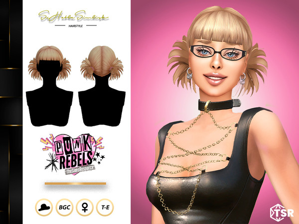 Sims 4 — SHS_Eddie_RecolorHair.package by sehablasimlish — Hope you like it and enjoy it. Maxis Match