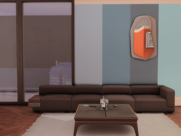 Sims 4 — 1989 & TRIM CC - SIMS 4 CC WALLPAPER PACK by Meerigold — Bring a retro-modern flair to your Sims interiors