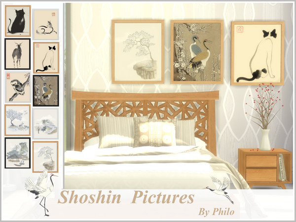 Sims 4 — Philo_Shoshin Pictures by philo — This set includes: