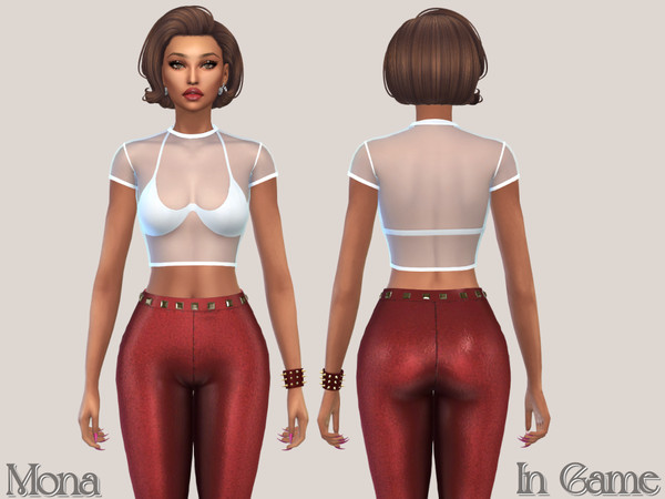 Sims 4 — Mona_PunkRebels_Belt.package by Mona — -New mesh-
