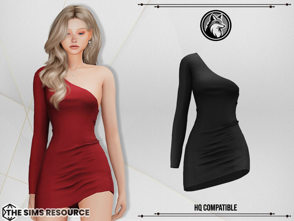 Sims 4 — Emma Dress by ForLima — 6 Colors