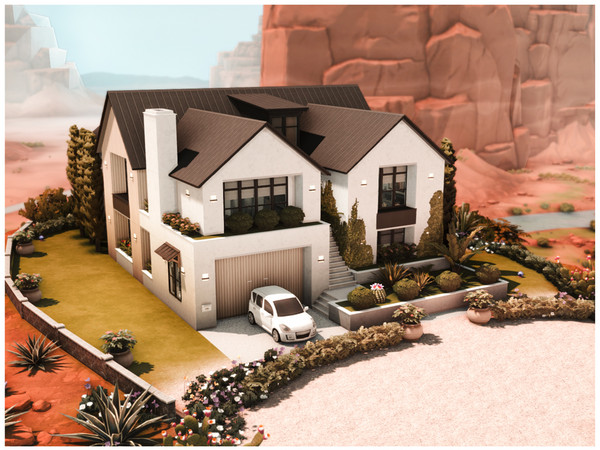 Sims 4 — MM.Trans Modern 20 by Merin_Martini — My Sims 4 lots some are inspired from random pictures that I found on the