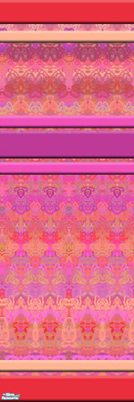 Sims 2 — Silly Stripes - wall 12 by KittenKiss — This silly set is comprised of 12 walls with plenty of colour action and