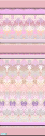 Sims 2 — Silly Stripes - wall 1 by KittenKiss — This wall hath a matching floor - doth shall find it in the lino section.