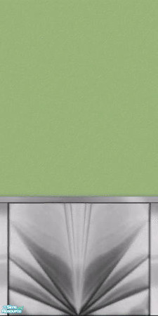 Sims 2 — 50s Diner Walls - Olive by simmyfan2852 — Part of the 50s Diner Wall Set