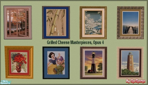 Sims 2 — NK Grilled Cheese Masterpcs, Opus 4 by MoMama — Opus 4 of my Grilled Cheese Masterpieces. There is a wide