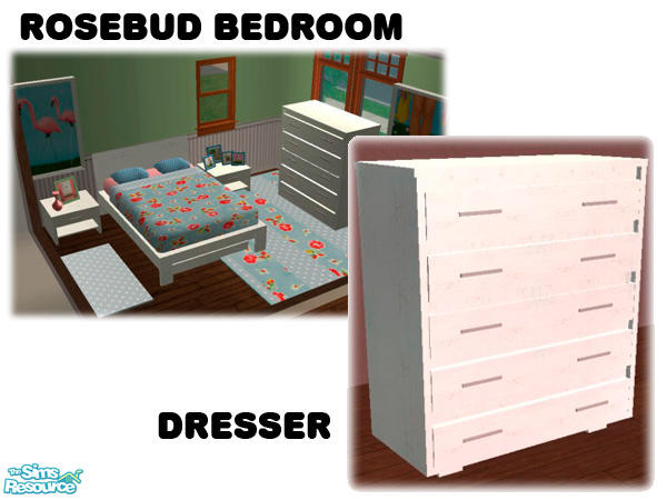 Sims 2 — Rosebud Bedroom - dresser by agaliha5 — 