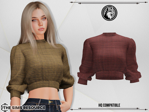 Sims 4 — Sedona Top by ForLima — 6 Colors