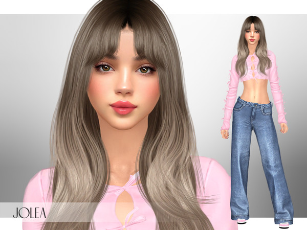 Sims 4 — Gracie Phelps by Jolea — If you want the Sim to look the same as in the pictures you need to download all the CC