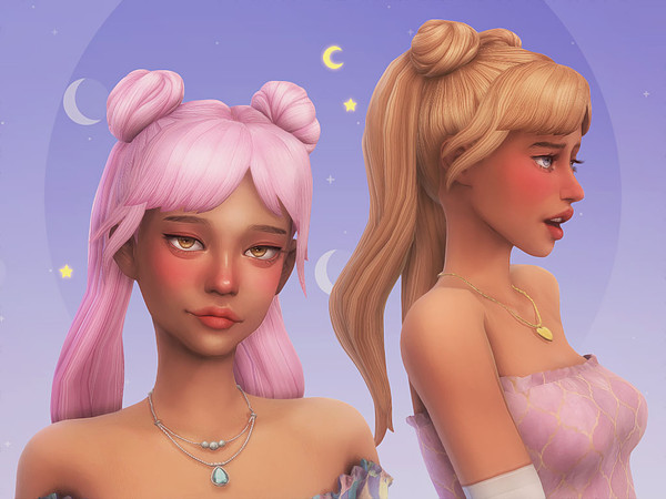 Sims 4 — Usagi Hair by miikocc — Hair inspired by Usagi Tsukino from Sailor Moon