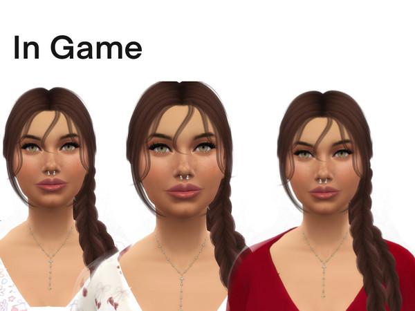 Sims 4 — cosmic_descent septum cone.package by cosmic_descent — Septum Piercing Set