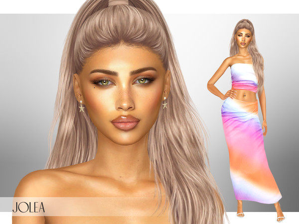 Sims 4 — Cynthia Jackson by Jolea — If you want the Sim to look the same as in the pictures you need to download all the