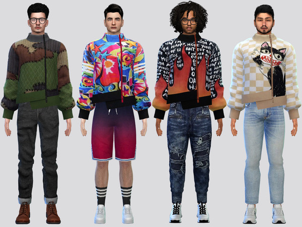 Sims 4 — Wonky Sweater by McLayneSims — TSR EXCLUSIVE