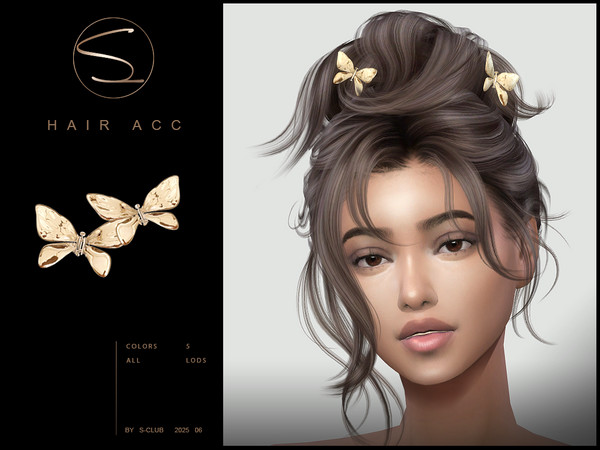 Sims 4 — S-Club_0206 ACCESSORIES BUTTERFLY by S-Club — ACCESSORIES BUTTERFLY hope you like, thank you.