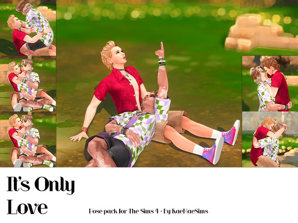 Sims 4 — [raemaesims] It's Only Love by RaeMaeSims — A soft, romantic pose pack - containing 6 poses You will need: