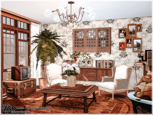 Sims 4 — LR30 - Living room by marychabb — I present a room - Living Room . Room is fully equipped.