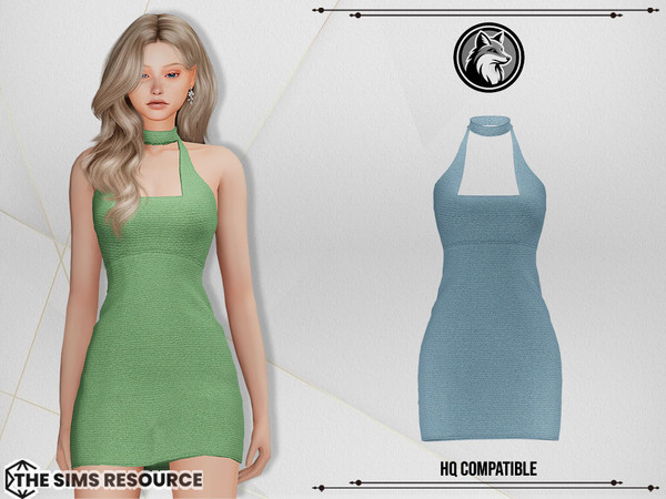 Sims 4 — Melina Dress by ForLima — 8 Colors