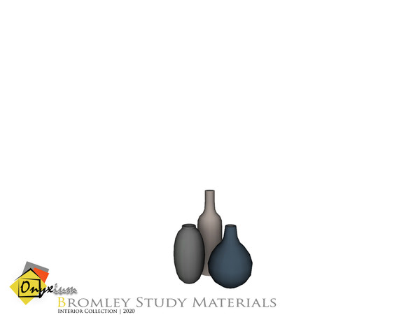 Sims 3 — Bromley Vases by Onyxium — Onyxium@TSR Design Workshop Study Room Collection - Belong To The 2025 Year