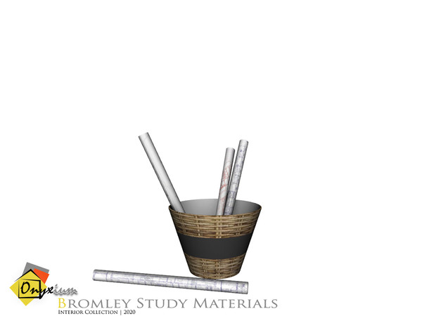 Sims 3 — Bromley Project Basket by Onyxium — Onyxium@TSR Design Workshop Study Room Collection - Belong To The 2025 Year