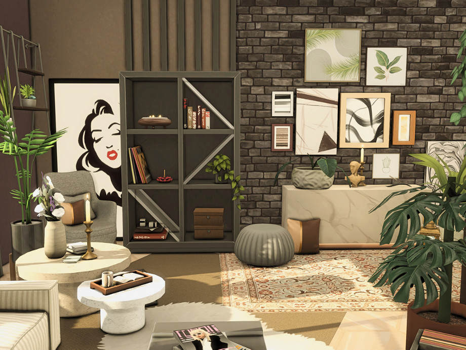 The Sims Resource | The Line Living Room