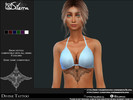 Sims 4 — Divine Tattoo by Silerna — -Basegame compatible