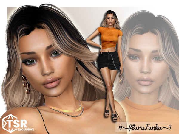 Sims 4 — Whitney Atkinson by starafanka — Female