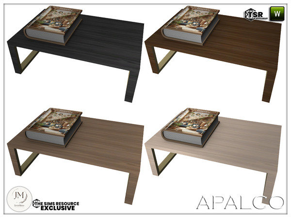 Sims 4 — Jomsims Apalco bedroom deco tray by jomsims — Bring luminous elegance into your Sims' home with the Apalco