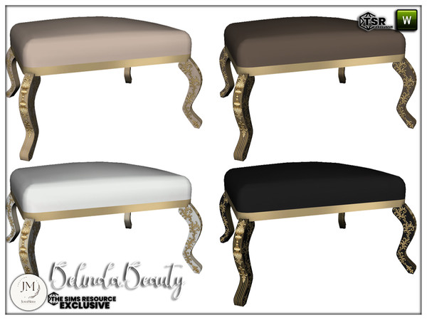 Sims 4 — Jomsims Belinda beauty seat by jomsims — Belinda Beauty Set for your Sims