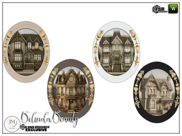 Sims 4 — Jomsims Belinda beauty wall paintings3 by jomsims — Belinda Beauty Set for your Sims