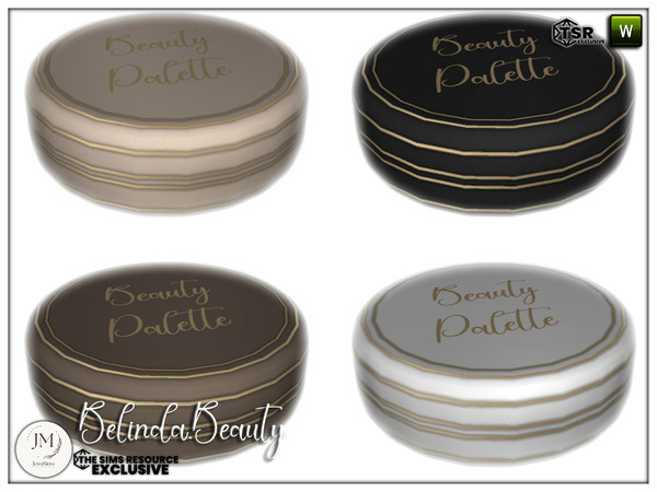 Sims 4 — Jomsims Belinda beauty closed palette by jomsims — Belinda Beauty Set for your Sims