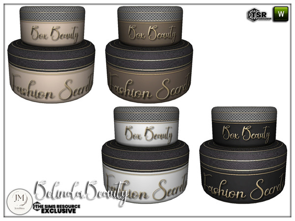 Sims 4 — Jomsims Belinda beauty deco box by jomsims — Belinda Beauty Set for your Sims